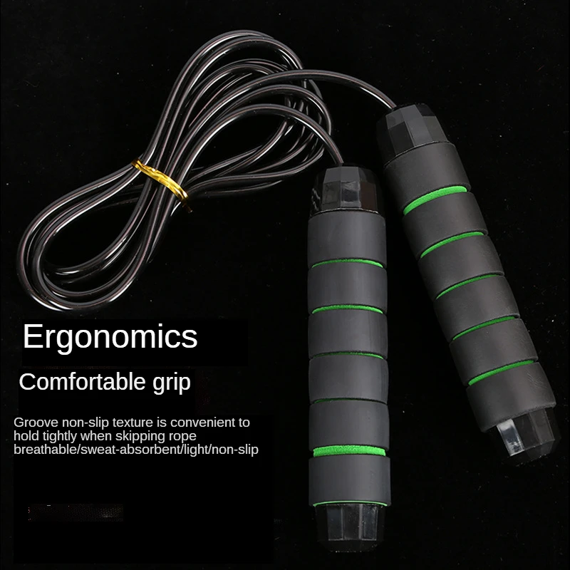 Wholesale of Iron Donkey Steel Wire Jumping Rope Fitness and Weight Carrying Training Student Speed Jumping Rope