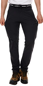 Lastest Fashion hiking pants outdoor 2 way for men waterproof pants