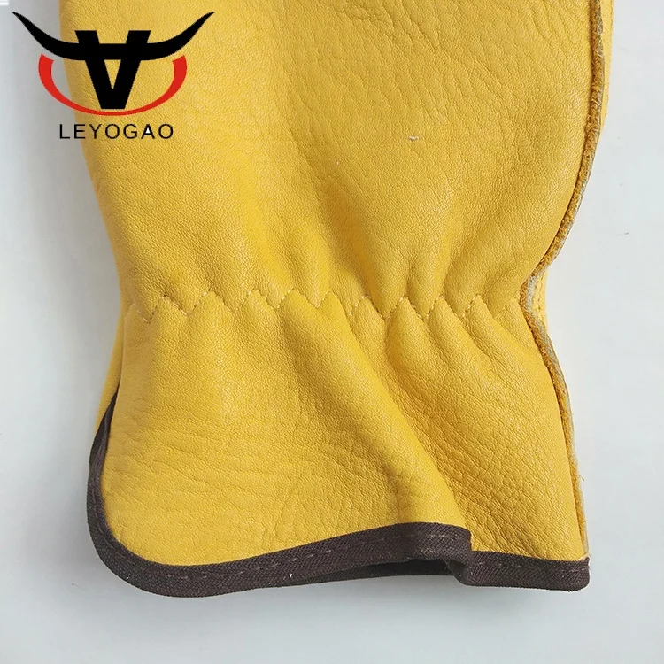 Soft hand job drivers driving furniture leather working gloves