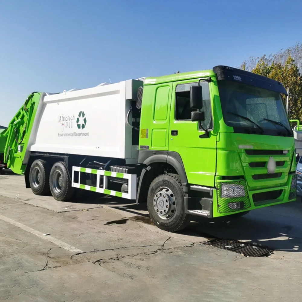 Fully Automatic Garbage Compression Truck Sweeper Trash Truck Waste Refuse Collection Compression Garbage Truck