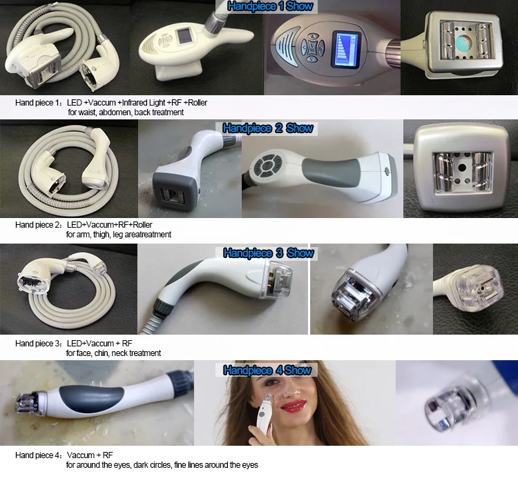 
Vacuum Liposuction+Infrared + RF Roller Massage Slimming Machine CE. 