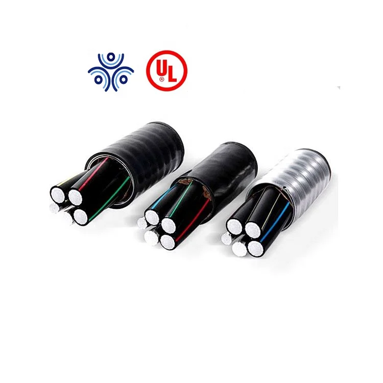  MC кабель 12/2 12/3 12/4 awg UL Металлический плакированный медный Электрический