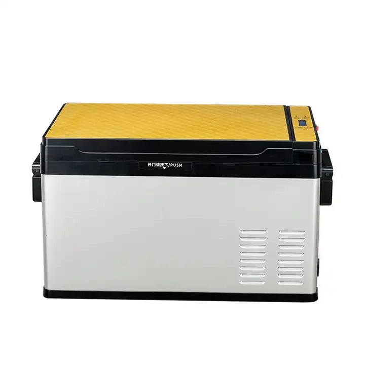 Wholesale Cheap Price  Portable Fridge 25L 12V 24V Charger Fridge Car Refrigerator For Car