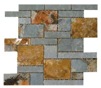 stone mosaic exterior floor tile for pavement