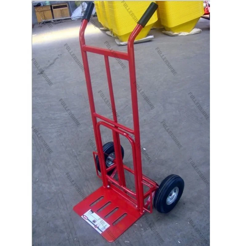 80KG light weight China cheapest hand truck with solid tires HT1561-I
