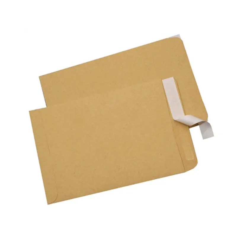 Custom Printing White/Kraft Self Seal Security Business Envelopes Peel & Seal Closure Letter Envelops Windowless Envelops