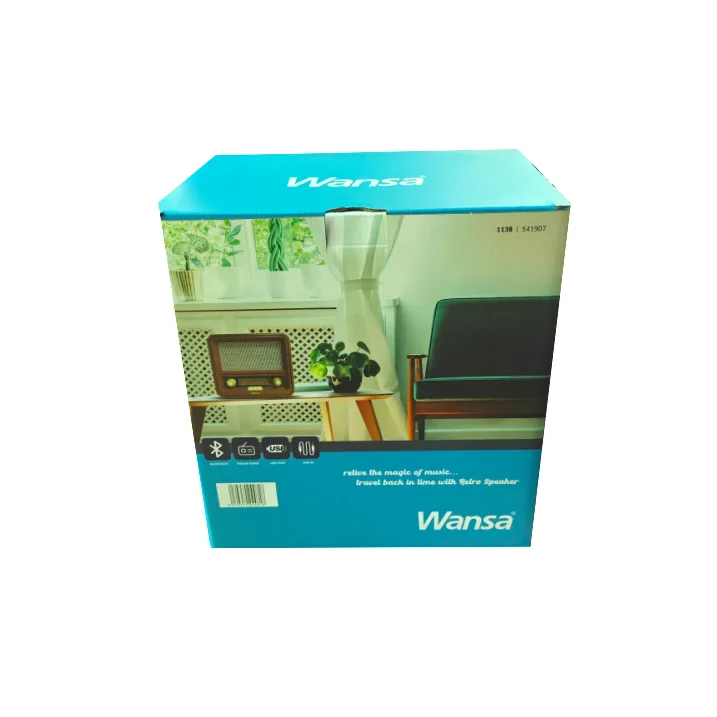 Hot Custom Household Small Appliances Radio Speaker Fan Packaging Box Foldable Mail Box