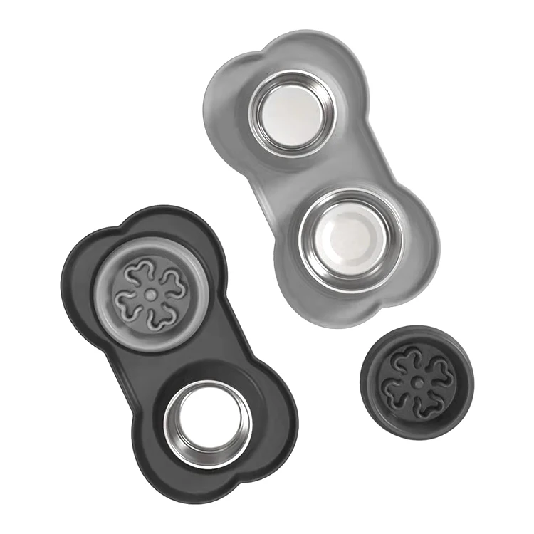 Anti-choking Pet Interactives Bloat Stop Spiral Dog Milk Spirals Feeder Slow Feed Mat Bowl For Cats And Dogs