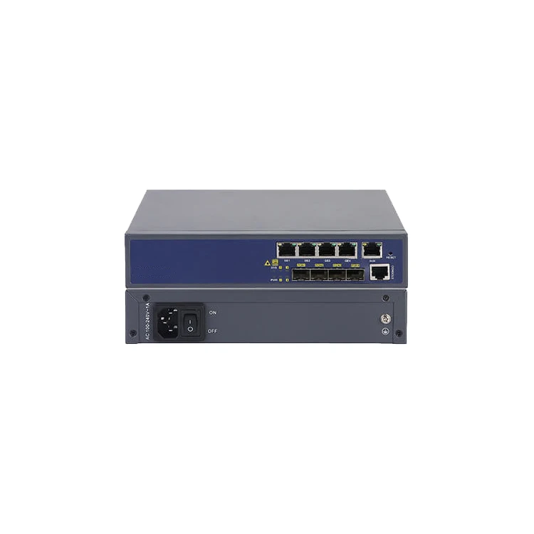 Telecom Equipment 1U 4 Pon  MINI ports Optical Line Terminal box OLT Epon Olt