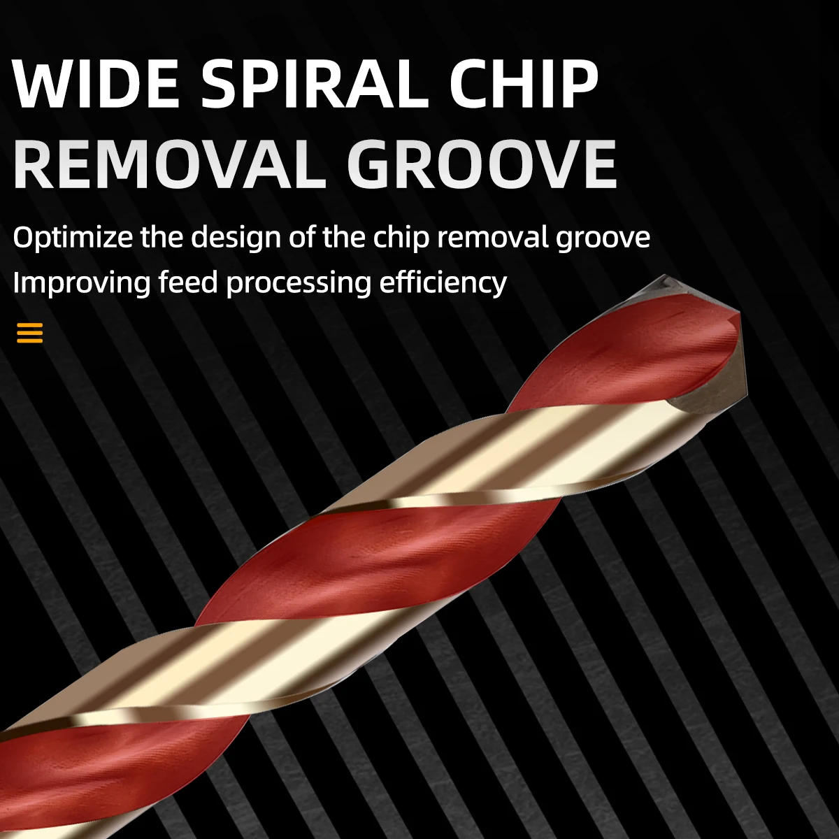 HSS Cobalt M35 High Speed Steel Straight Shank Twist Jobber Drill Bit For Metal Stainless Steel  Bit