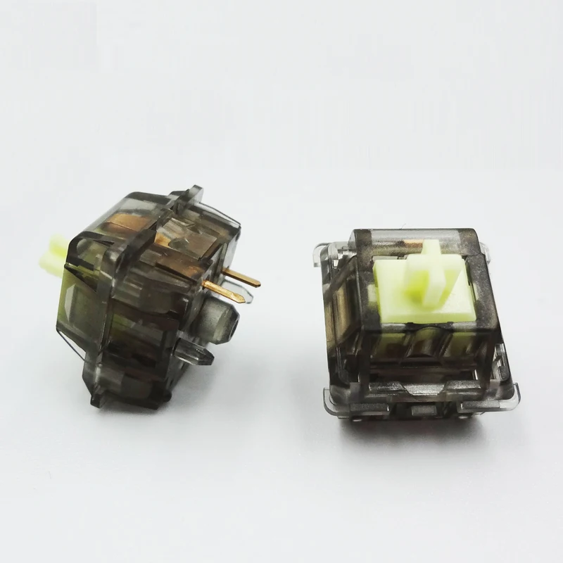 Pre-Lubed Linear Keyswitch 5 Pin Smooth Keyboard Switch with 55g 62g 65g 67g 78g Springs