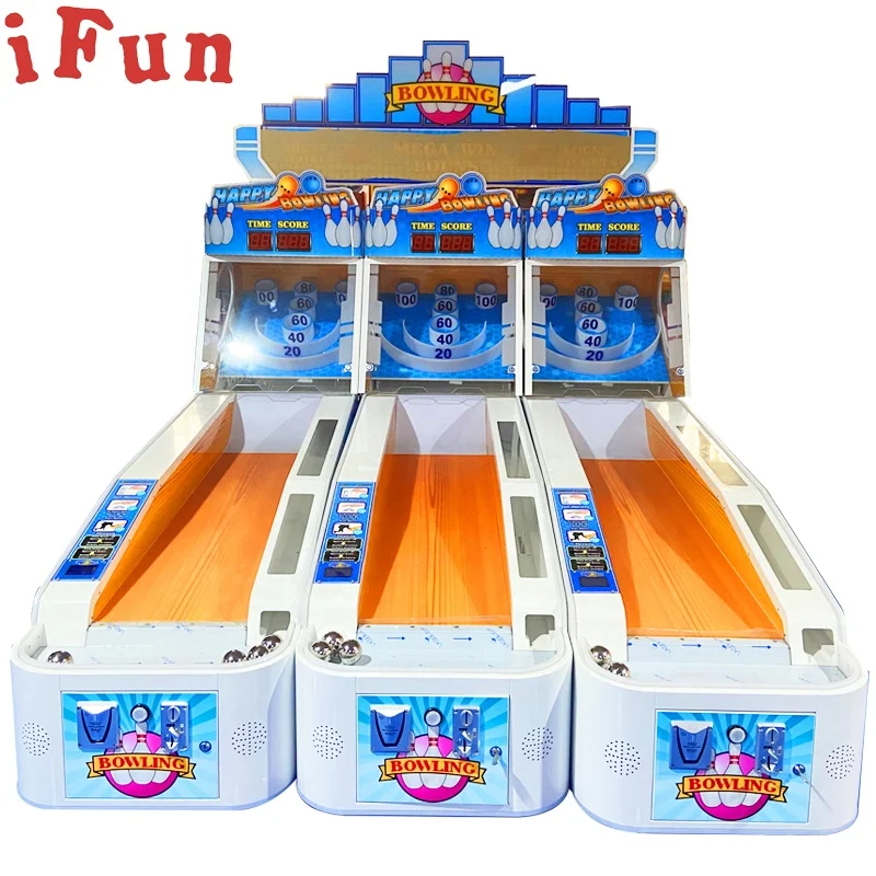 2023 Most Popular Redemption Games Indoor Game Machine for Amusement Park Coin Operated Happy Bowling Alley