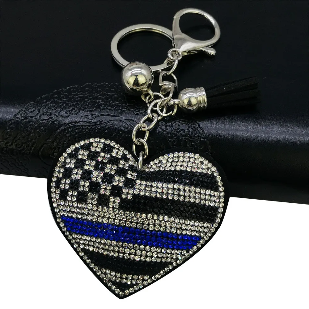 Custom Crystal Diamonds American USA Texas Flag Keychain Bling Purse Charm Backpack Key Rhinestone Puffy Keychain and bracelets