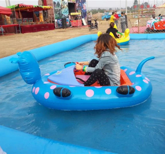 White Swan Bumper Boat Pool Bumper Boat Boat Inflatable Bumpers