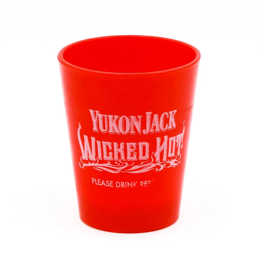 High quality 15ml 30ml clear small plastic glass shot cups shot glass wine glass cup