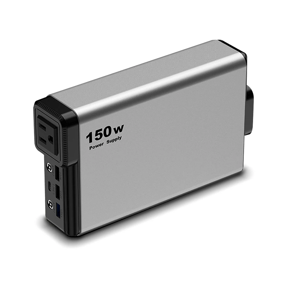 All In One 150W Portable Power Station, DC/AC Power Bank For Outdoor Camping Latest New Innovative Products