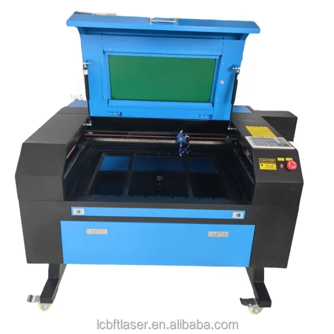 60W 80w 100w  CO2 Laser Engraving & Cutting Machine with 20  x 27.6 inch  Working Area 700*500 mm