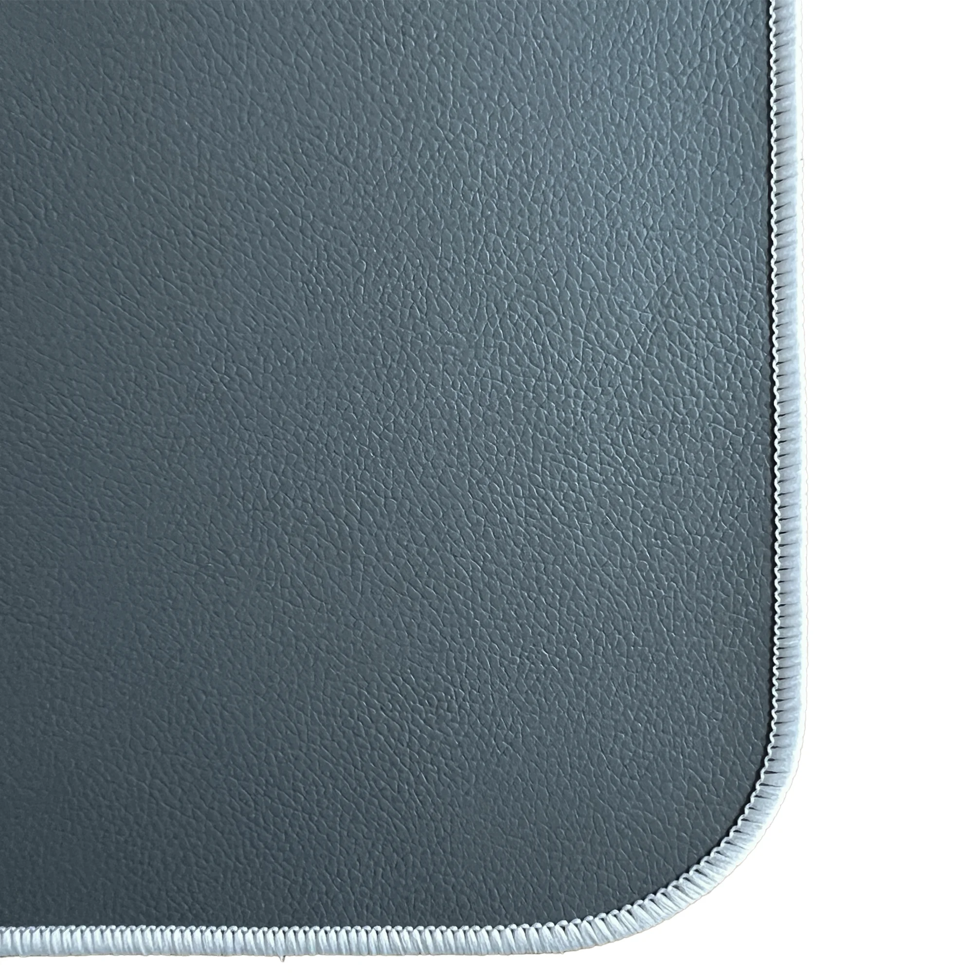 Elevate Your Comfort with Grounding Mat: Light Gray Color on top, Backing material: Rubber material, SBR, Pu leather