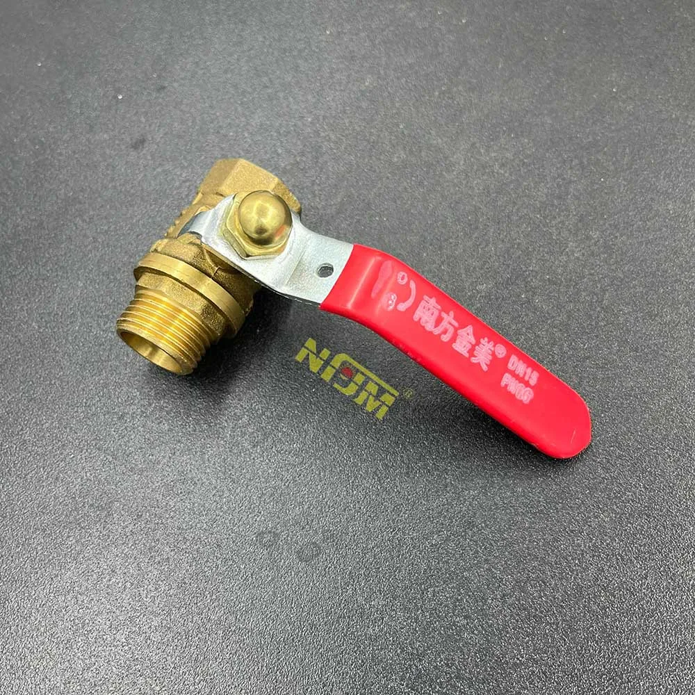China Factory Supply Attractive Price Brass Male Thread Brass Ball Valve