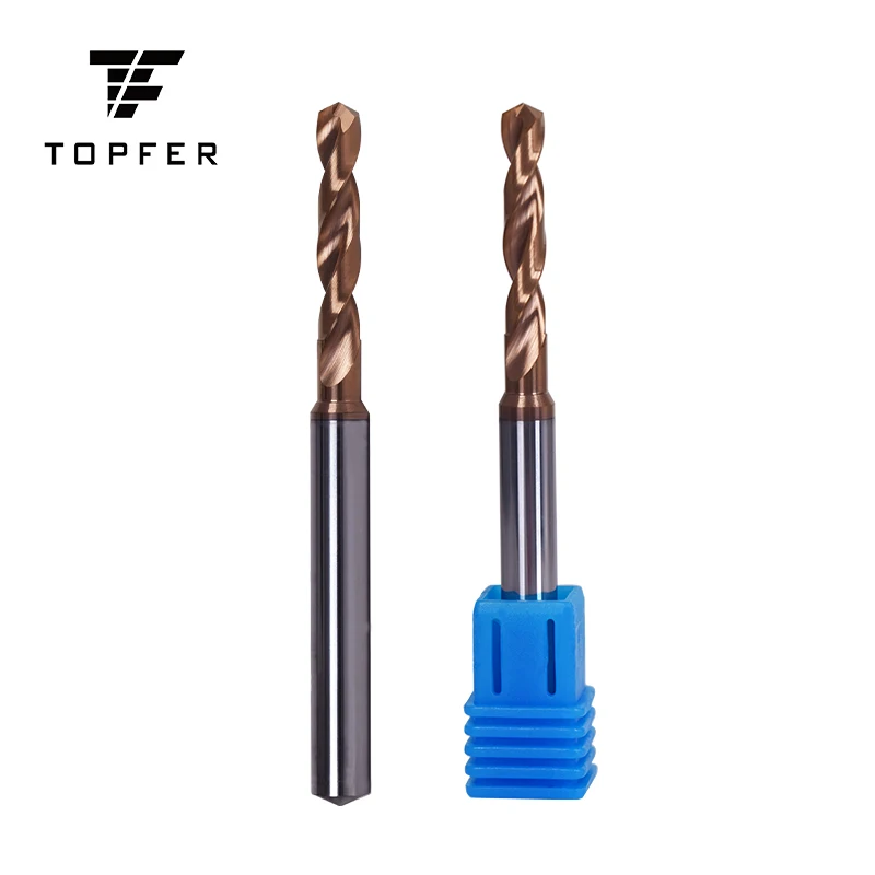 
Highest accuracy tungsten carbide drill bits for metal with standard or OEM sizes 
