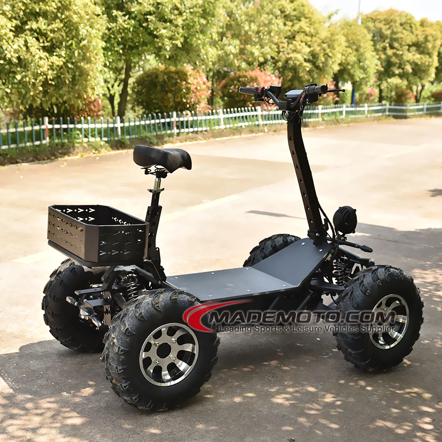 4-колесный газовый скутер 49cc Quad EU Омологация 8000 Вт 4x4 электрический ATV