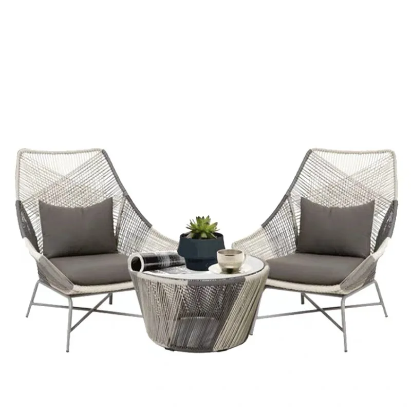New design beauty outdoor furniture sofa set can be customizable rattan sofa set