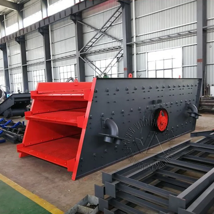 High Quality Circular Linear Vibrating Screen China Factory Ore Construction Farm Industries Motor Bearing Gearbox Core