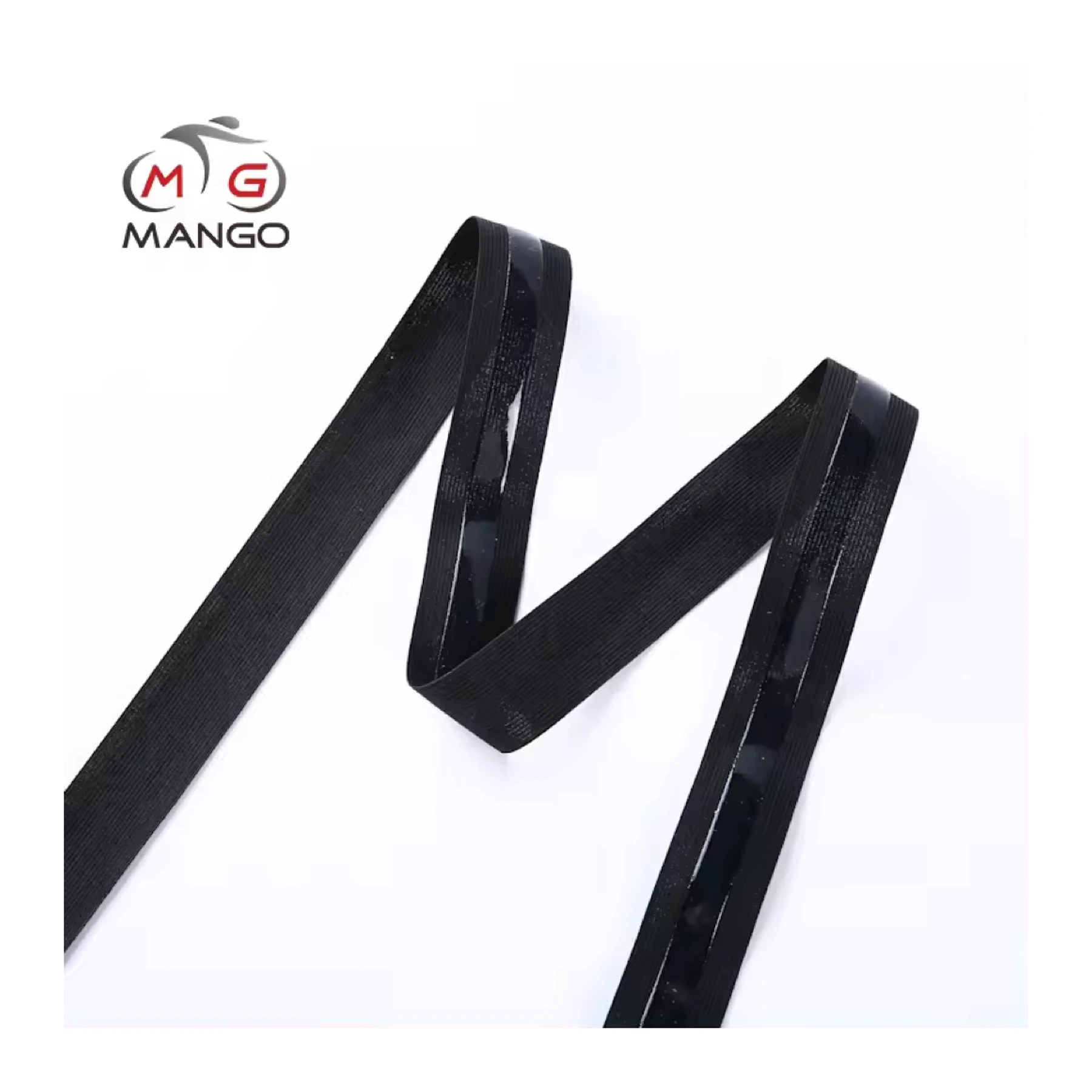 2024 2.5cm silicone strip soft customized logo stretch ribbon elastic