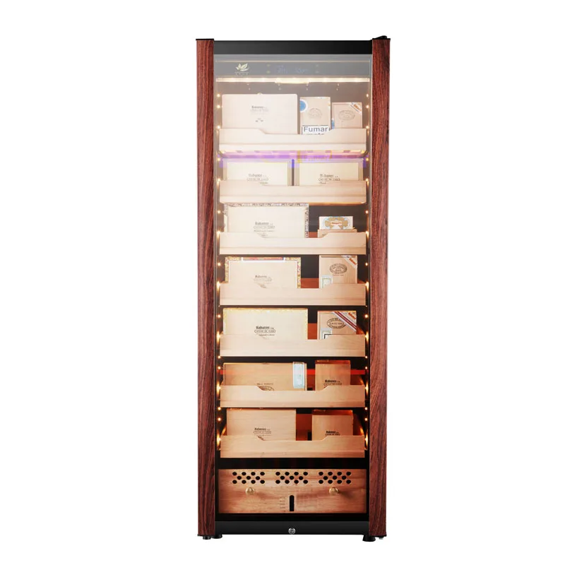 2021 новый дизайн, деревянная полка из испанского кедра, 1600 штук, подставка для сигар, шкаф, хьюмидор, большой