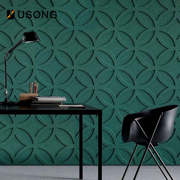 Factory Direct Sales Of High-Density Two-Color Sound-Absorbing Board Materials