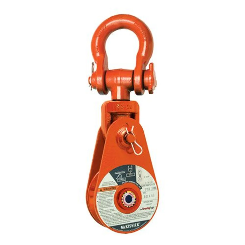 Snatch Block Pulley Kit For Tow Truck Rollback Wrecker Car Hauler Winch Towing Winch Block Accessories