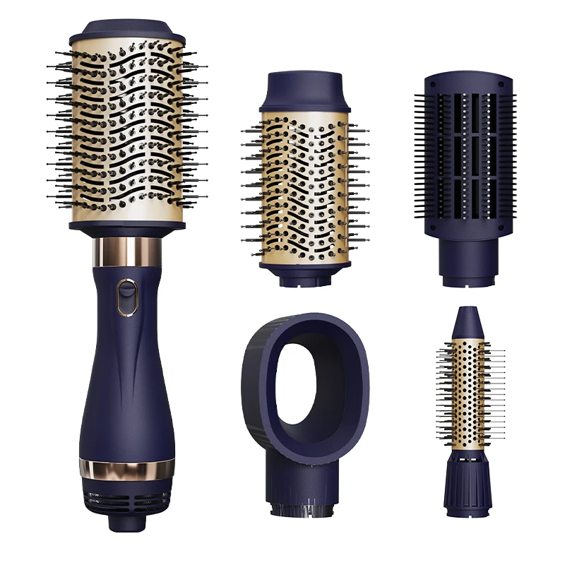 Professional 5 in 1 one-step hot air hair brush Hair Dryer Brush for Styling and Frizz Control