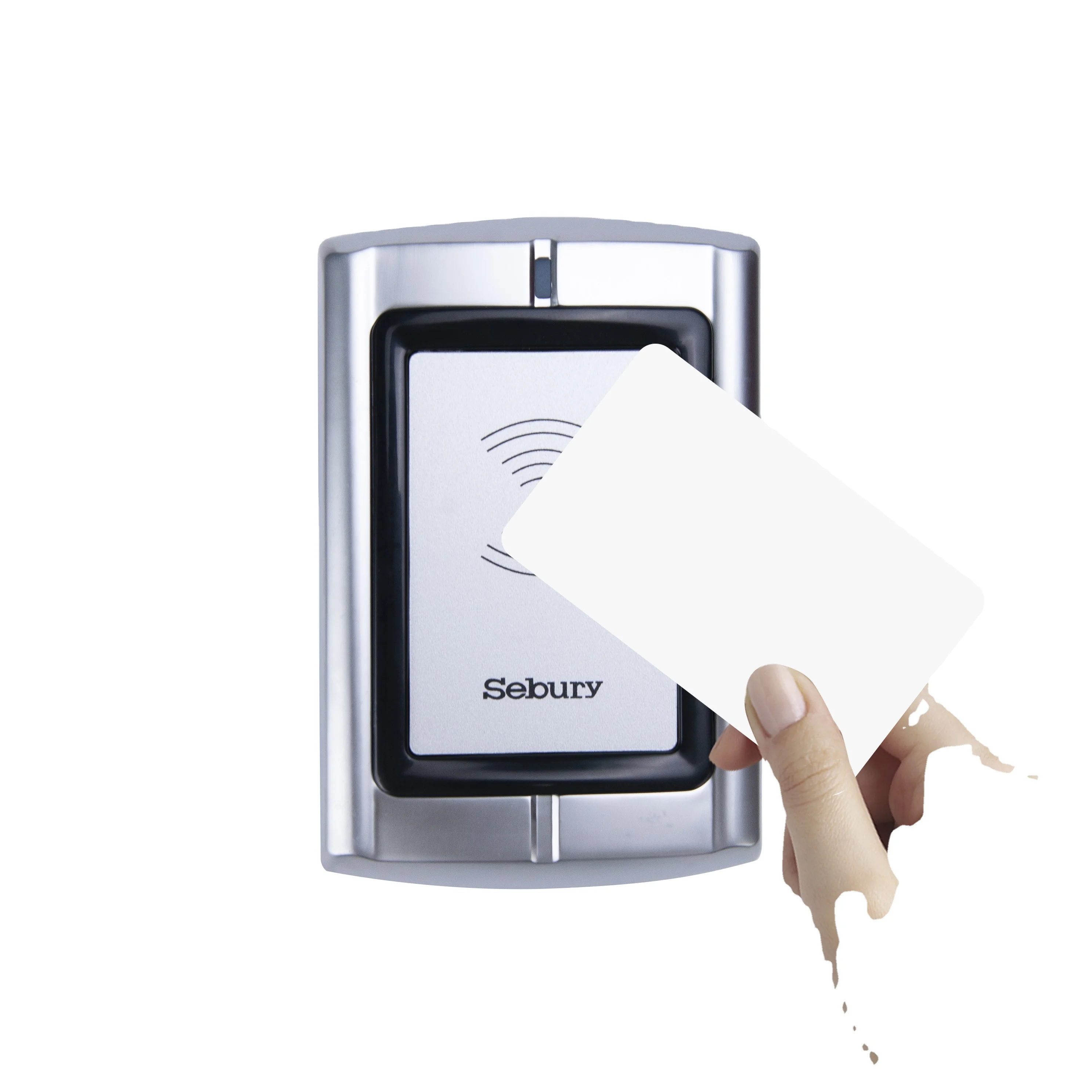 Sebury 125KHz  R3 Metal Case IP68 Wiegand RF Proximity Card Reader For Access Control