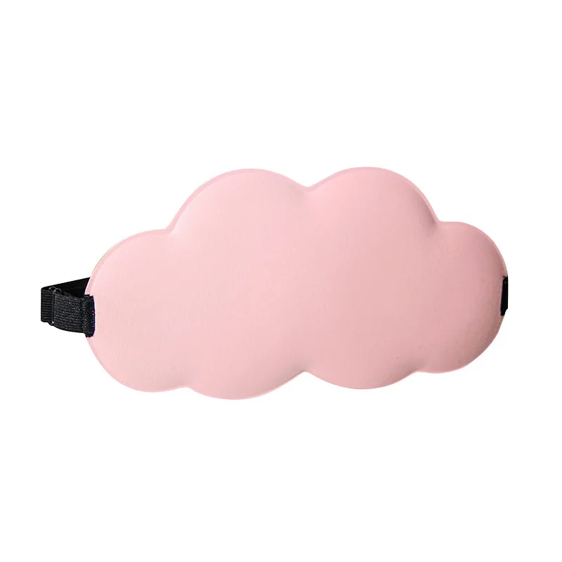 Soft Cloud-Shaped Sleep Mask for Comfortable Rest and Eye Protection Perfect for Travel or Home Use