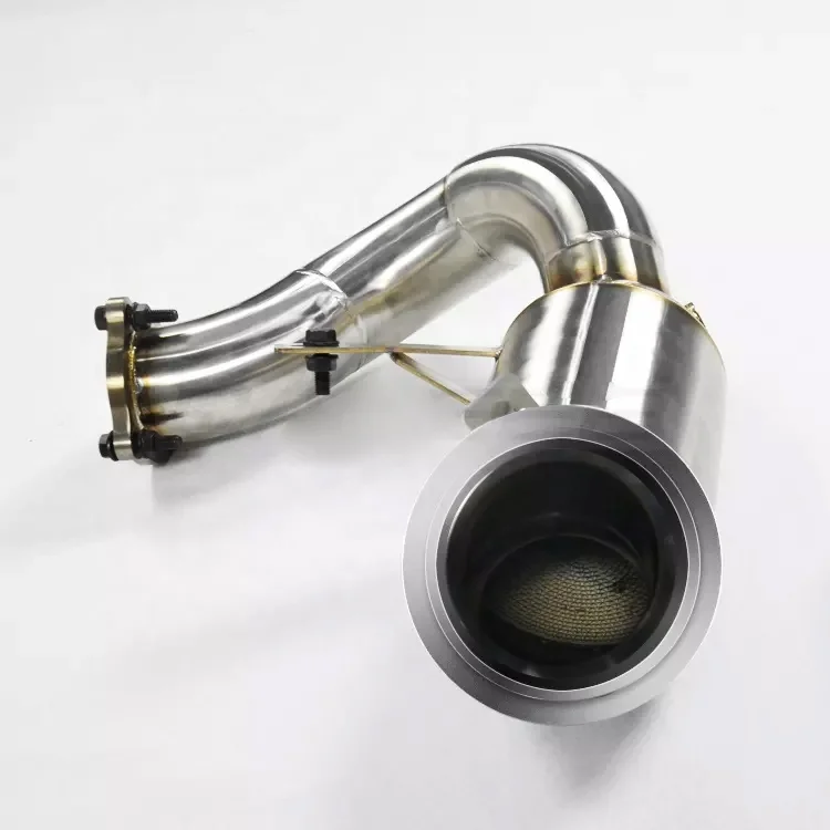 GRWA Stainless Steel Exhaust Downpipe For Porsche Macan S Turbo 3.0T 3.6T