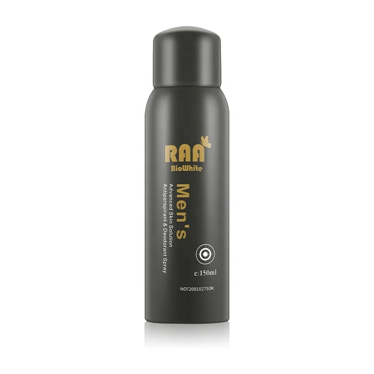 Оптовая продажа, частная торговая марка, долговечный мужской антиперспирантный спрей, оптовая продажа, дезодорант-спрей без спирта для подмышек