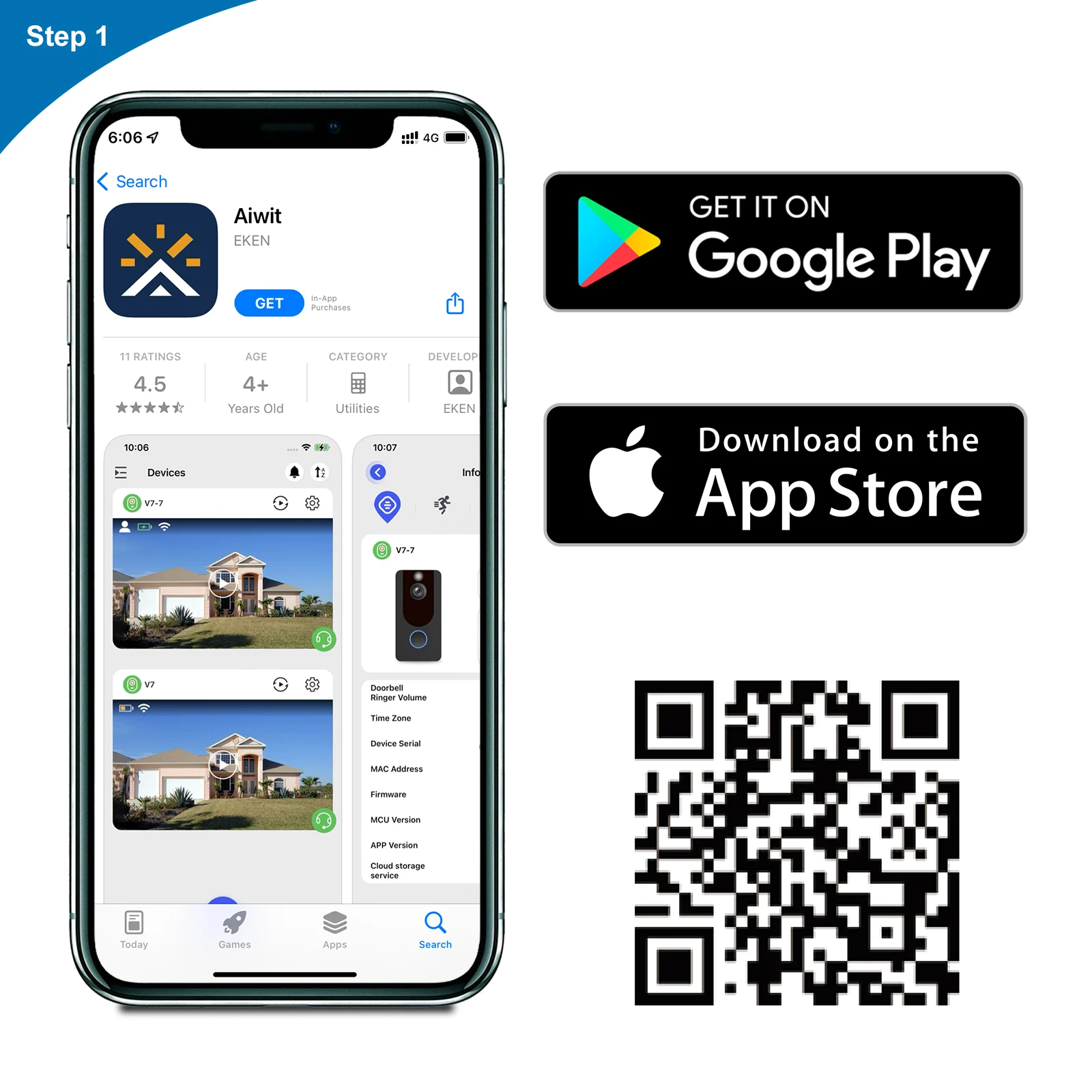 Smart Wireless Video Tuya ring Door bell Waterproof 720PHD Remote Control Home Camera Video Doorbell