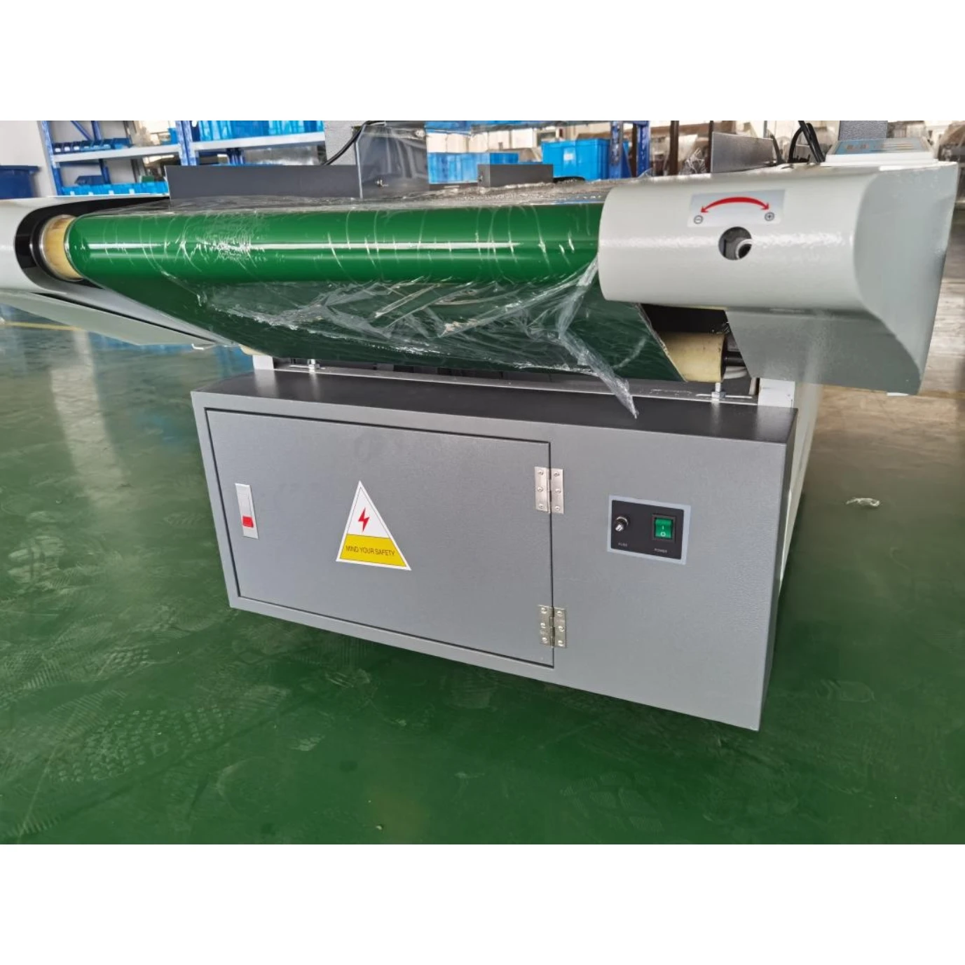 K688S Automatic Auti-jamming single needle detector  machine with small printer for garment