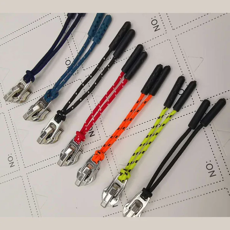 High quality custom-made Zipper head rope nunchaku pull piece bag rope pull tail pull head rope