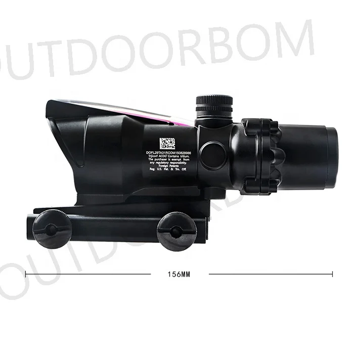 4X32 Red Fiber Optic Holography Telescopic Sights