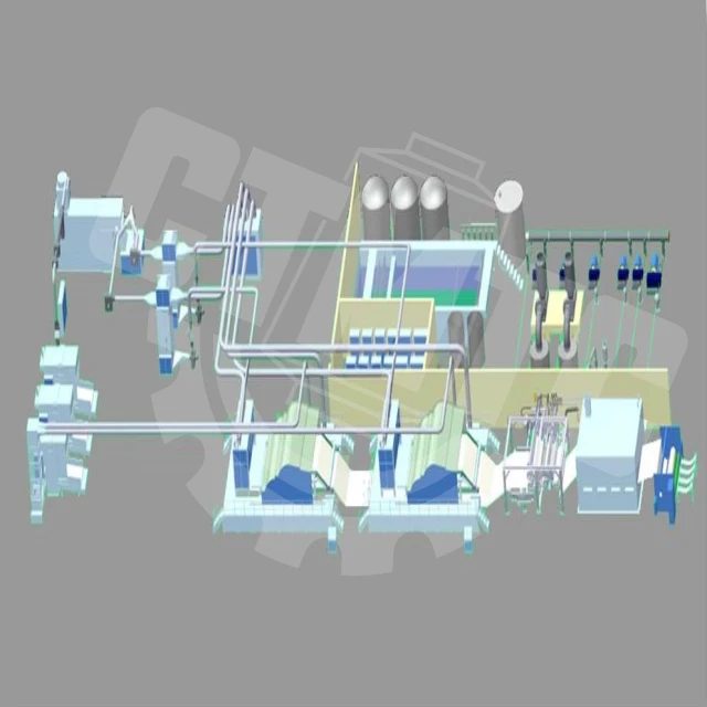 Spunlace Production Line for Hygienic Material and Cosmetic Pads