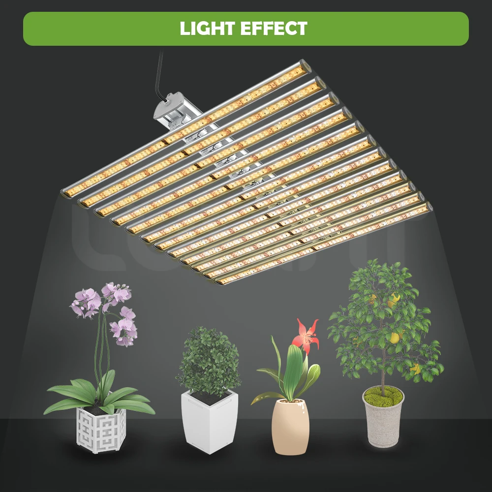 Free shipping  LED grow light Professional detachable switchable 650w full spectrum led plant grow light for hydroponic