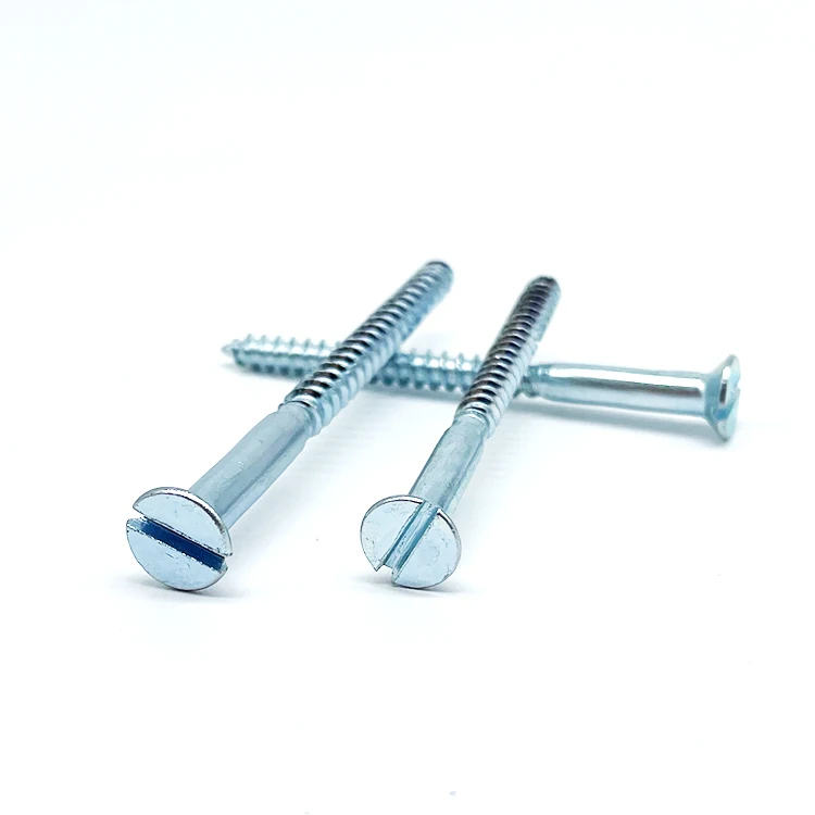 Flat Head Drive self tapping Euro Screw hexagonal Wood 6.3x50 Coach Screw Hex Head Wood screw