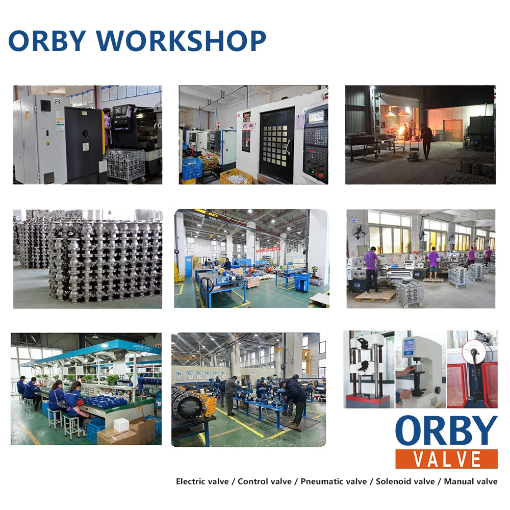 2 inch to 12 inch Cast Iron Semi water Control Lug Butterfly Valve Water SS Disc Electric Control Butterfly Valve