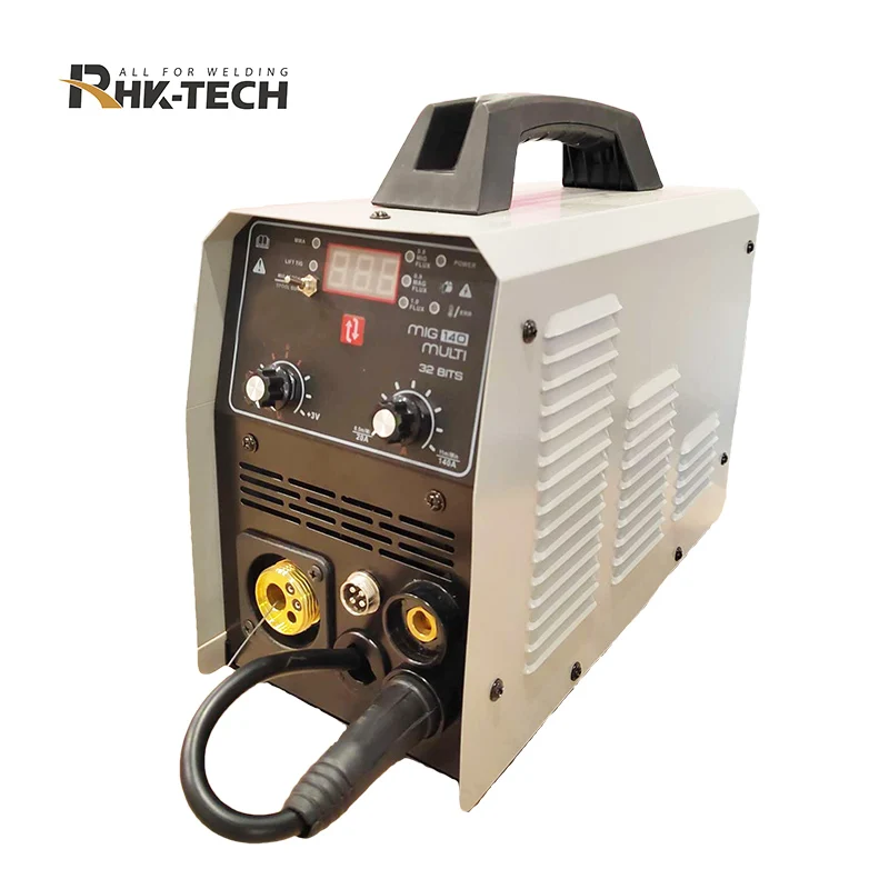 RHKTECH 2022 New  Portable Multifunctional 3in1 Automatic Digital Display 1KG Welding Wire MMA TIG MIG Welding Machines For Sale