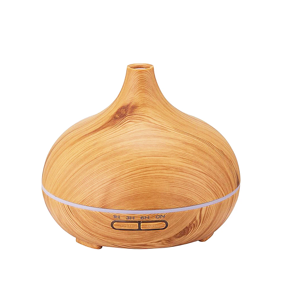300ml Wood Grain Aroma Diffuser Aromatherapy Humidifier