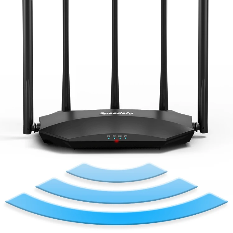 More efficient transmission speed AC2100 Home wireless wifi router dual band 1200Mbps network Wifi Router