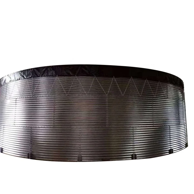 
Large size 400 m3 Bolted Steel Water Storage Tank for farm irrigation 