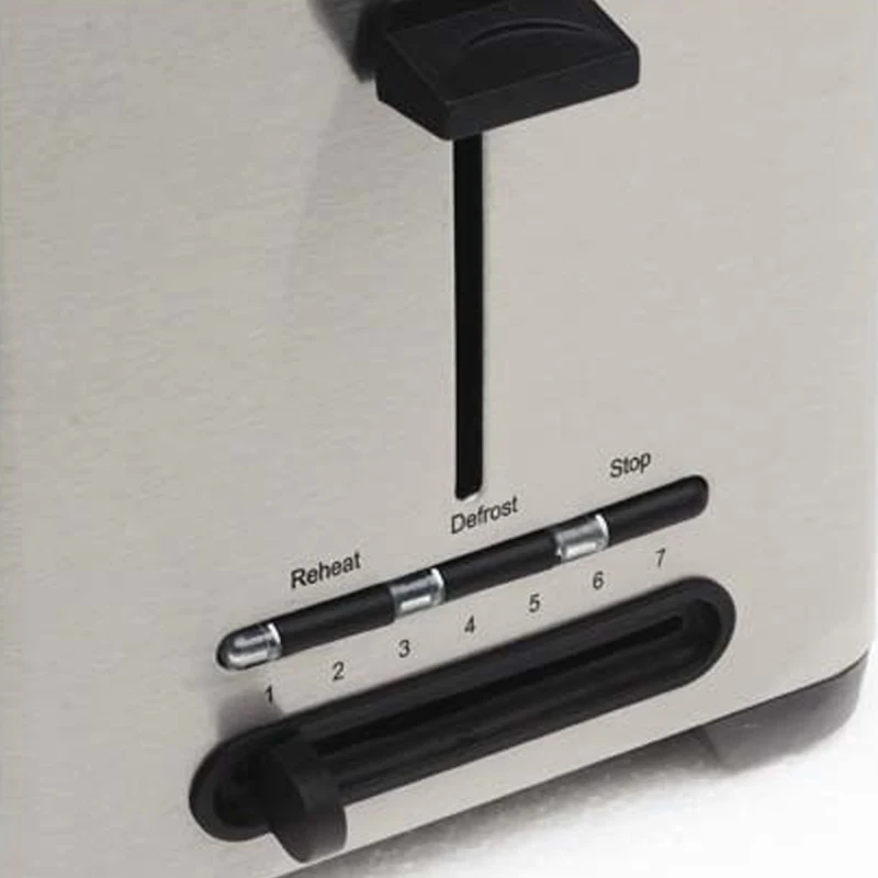 Автоматический выдвижной тостер для завтрака из нержавеющей стали на заказ, домашний очень широкий слот, умный тостер для хлеба на 2 ломтика