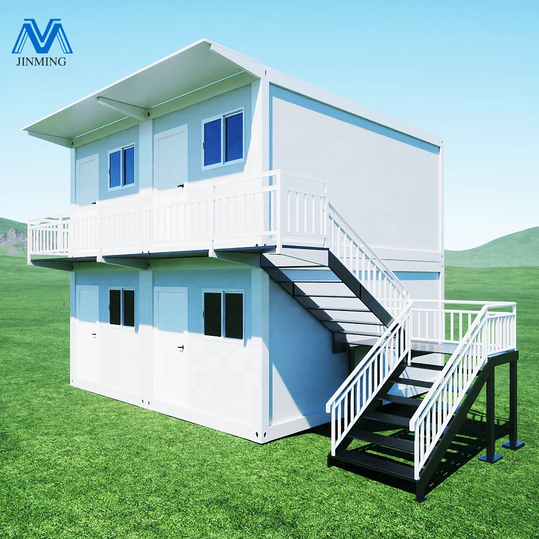 Prefab modular 20ft Detachable Living  house Flat Pack for Construction Site Project Department Detachable Container House